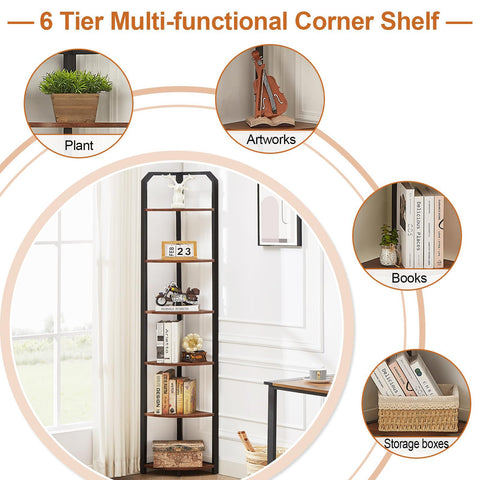 MNEETRUNG corner shelf in bedroom organized for accessories and decor