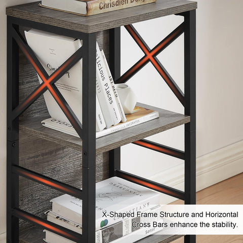 MNEETRUNG small bookcase assembly-kit included for easy setup