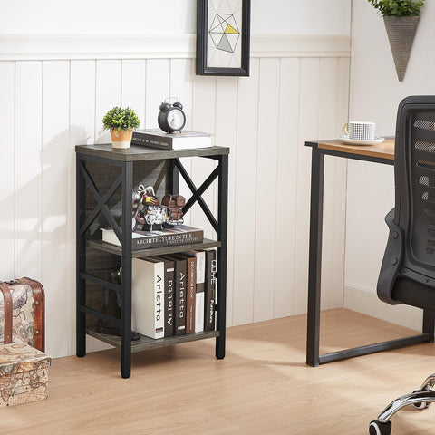 MNEETRUNG small bookcase backboard detail prevents items from falling