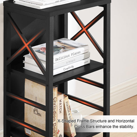 MNEETRUNG nightstand configuration offers convenient bedside storage
