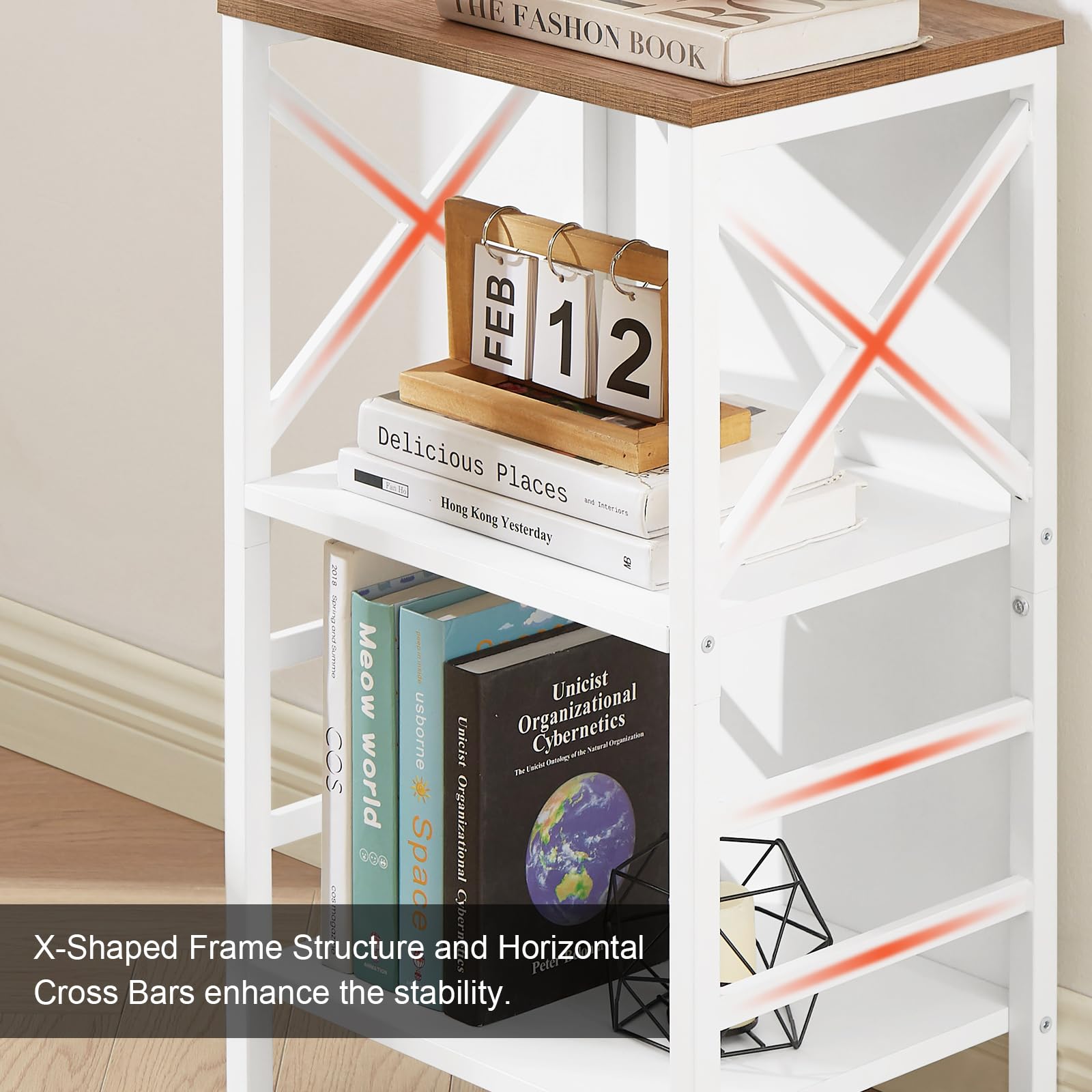 MNEETRUNG adjustable feet provide stability on uneven floors