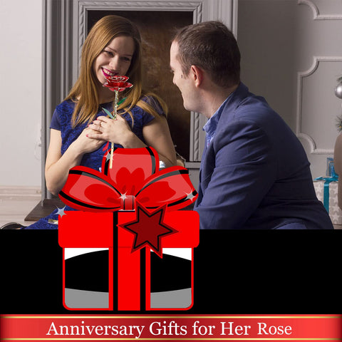 MNIEYU display stand keeps the rose securely showcased