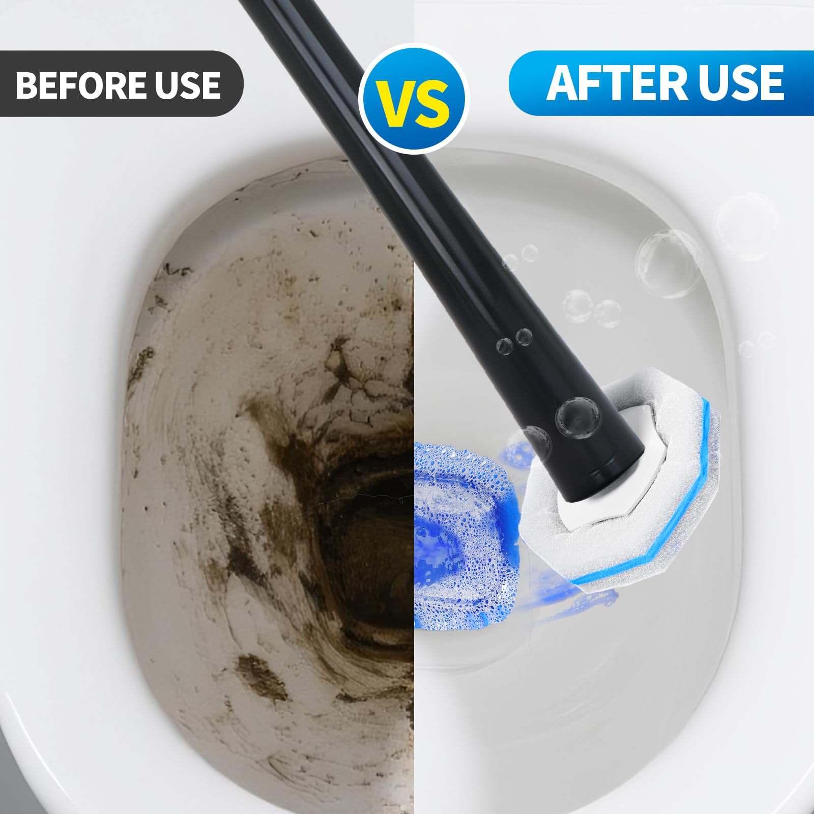 MNWHUC bathroom cleaning kit designed for toilets, basins, glass, and drains.