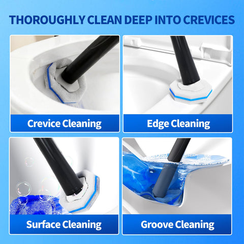 MNWHUC cleaning system starter kit for simple, organized bathroom upkeep.