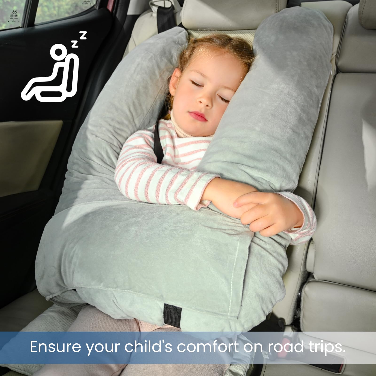 MOAOO Travel Pillow neck support helps maintain posture for all ages