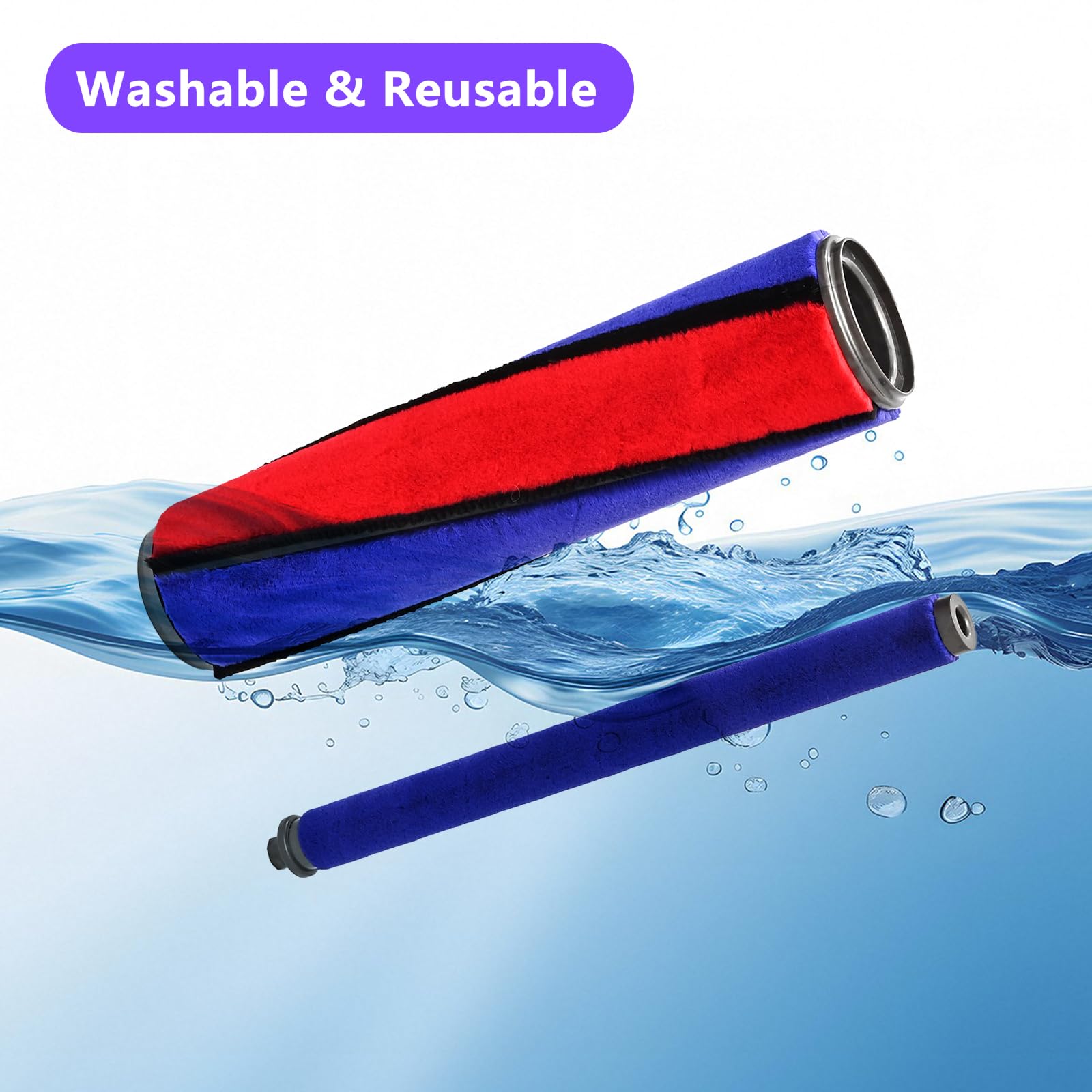 Mochenli cleaning action on floor demonstrates efficient edge and corner cleaning.