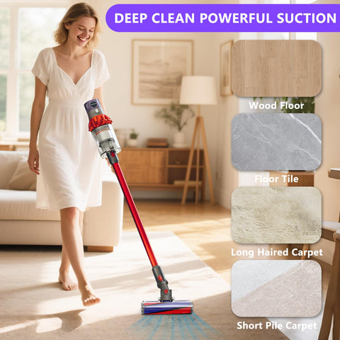 Mochenli compatibility with multiple Dyson models offers versatile vacuuming across rooms.