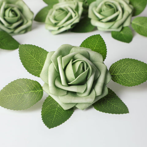 Mocoosy green rose close-up shows velvety texture and vivid color.