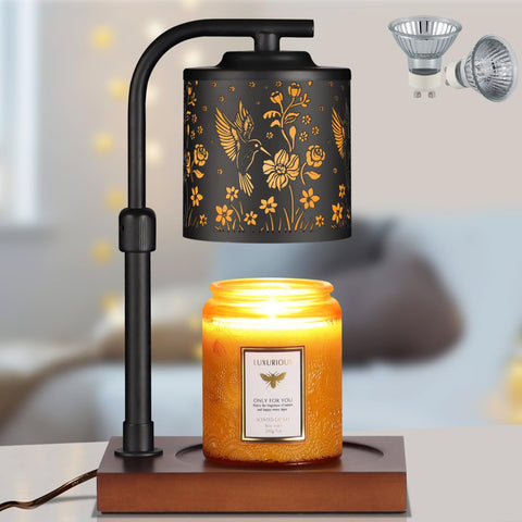 Mocosa candle warmer lamp adjustable height for diverse jar candles