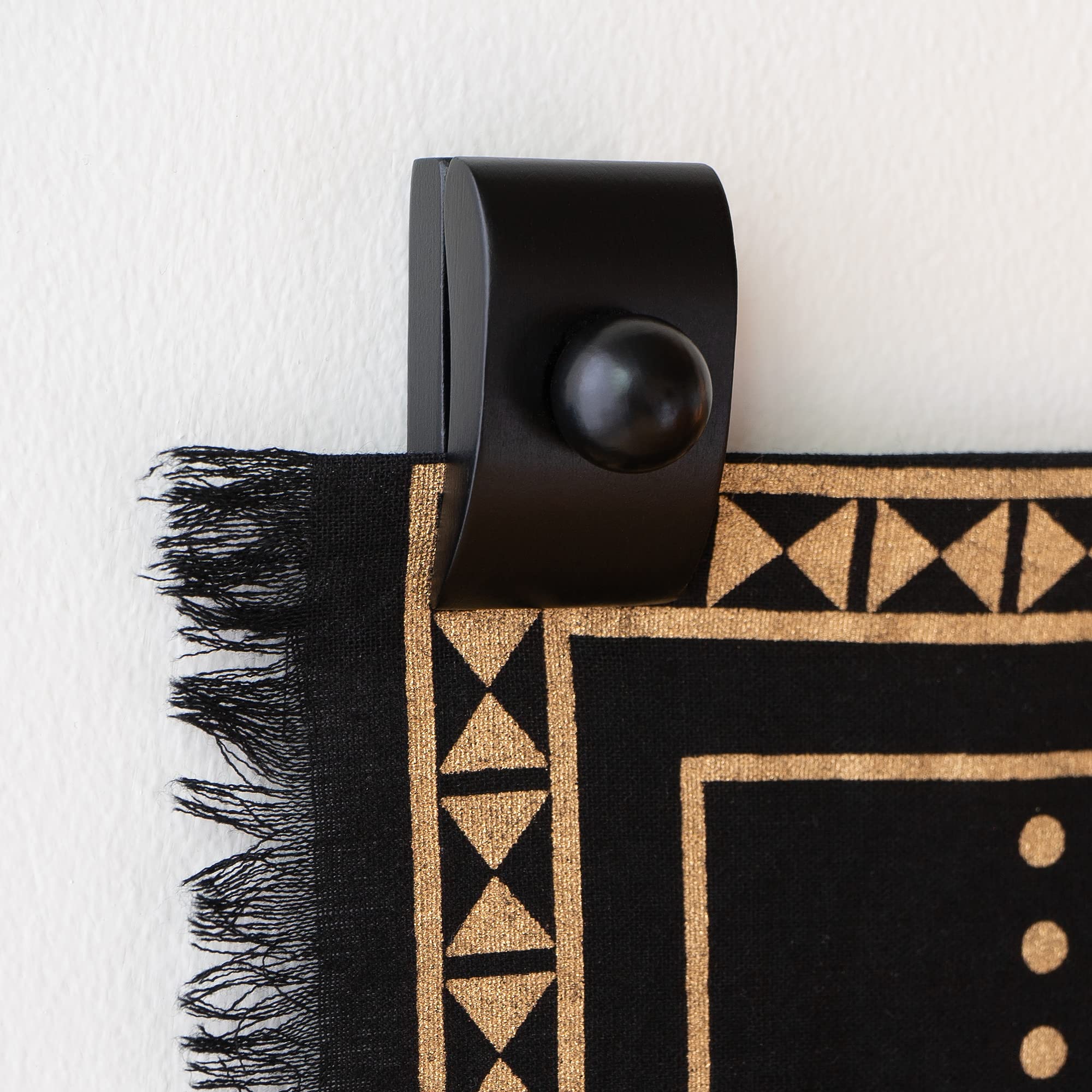 MOCTUS blanket or tapestry display idea using wall clips
