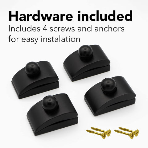 MOCTUS wooden rug hangers for walls holding blankets up to 20 lbs