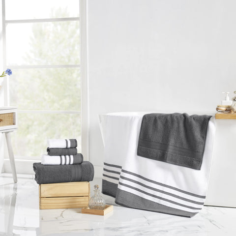 Modern Threads texture closeup reveals low-twist cotton loops and plush feel.