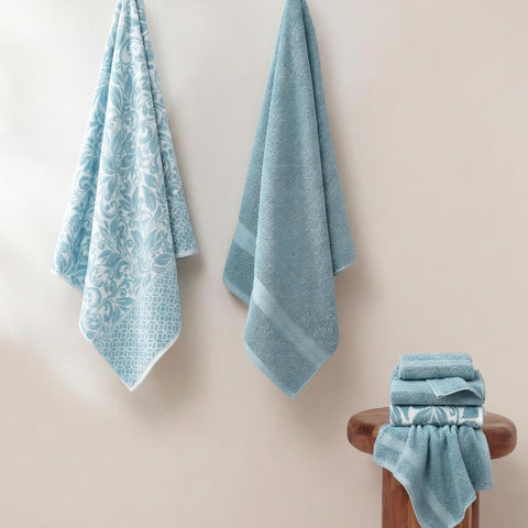 Modern Threads Botanical Vine hand towels 16x28 absorbent daily use