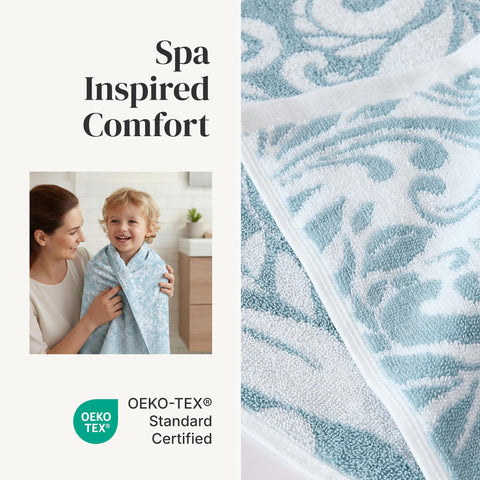 Modern Threads Botanical Vine jacquard detail shows reversible design