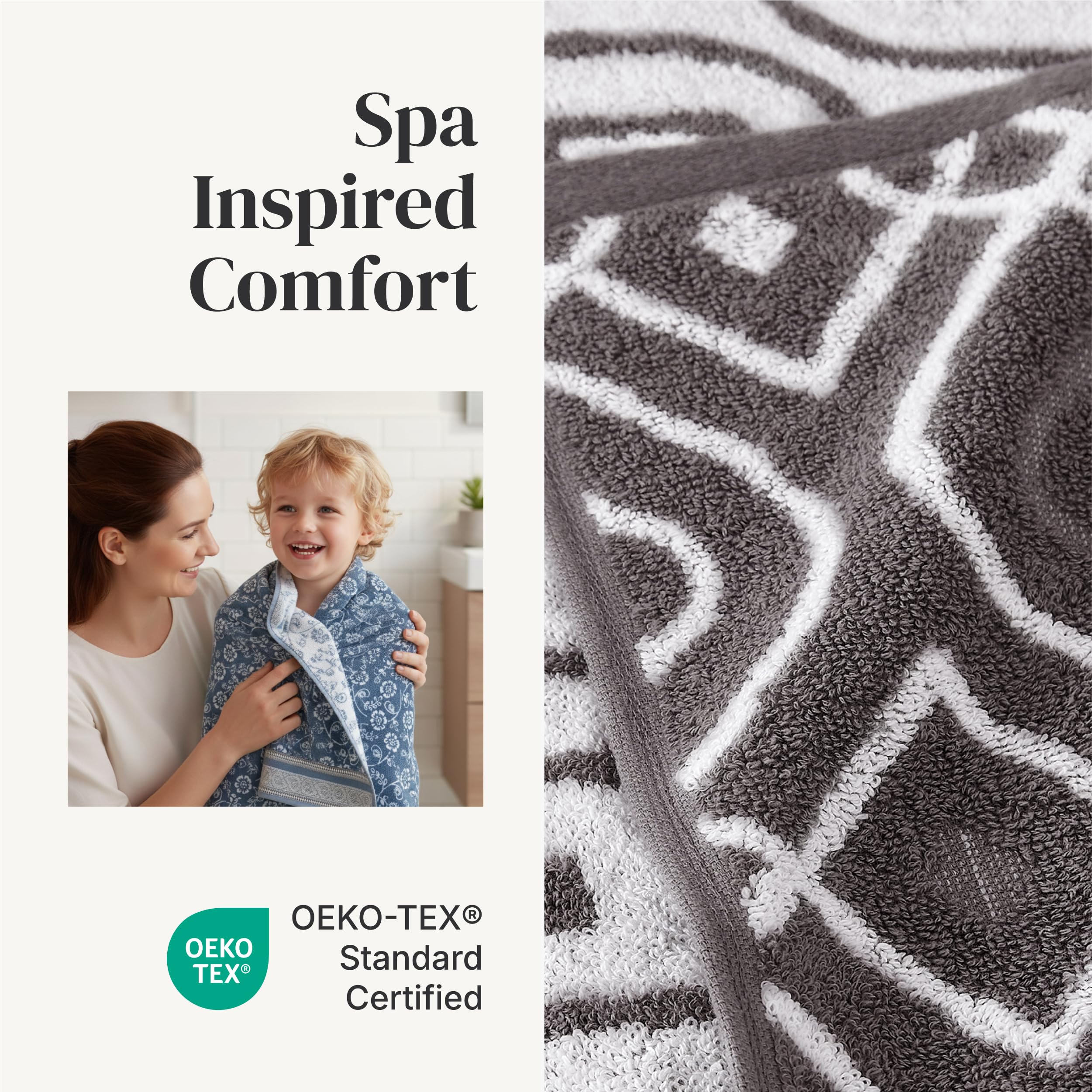 Modern Threads washcloth 13x13 demonstrating compact quick-dry performance