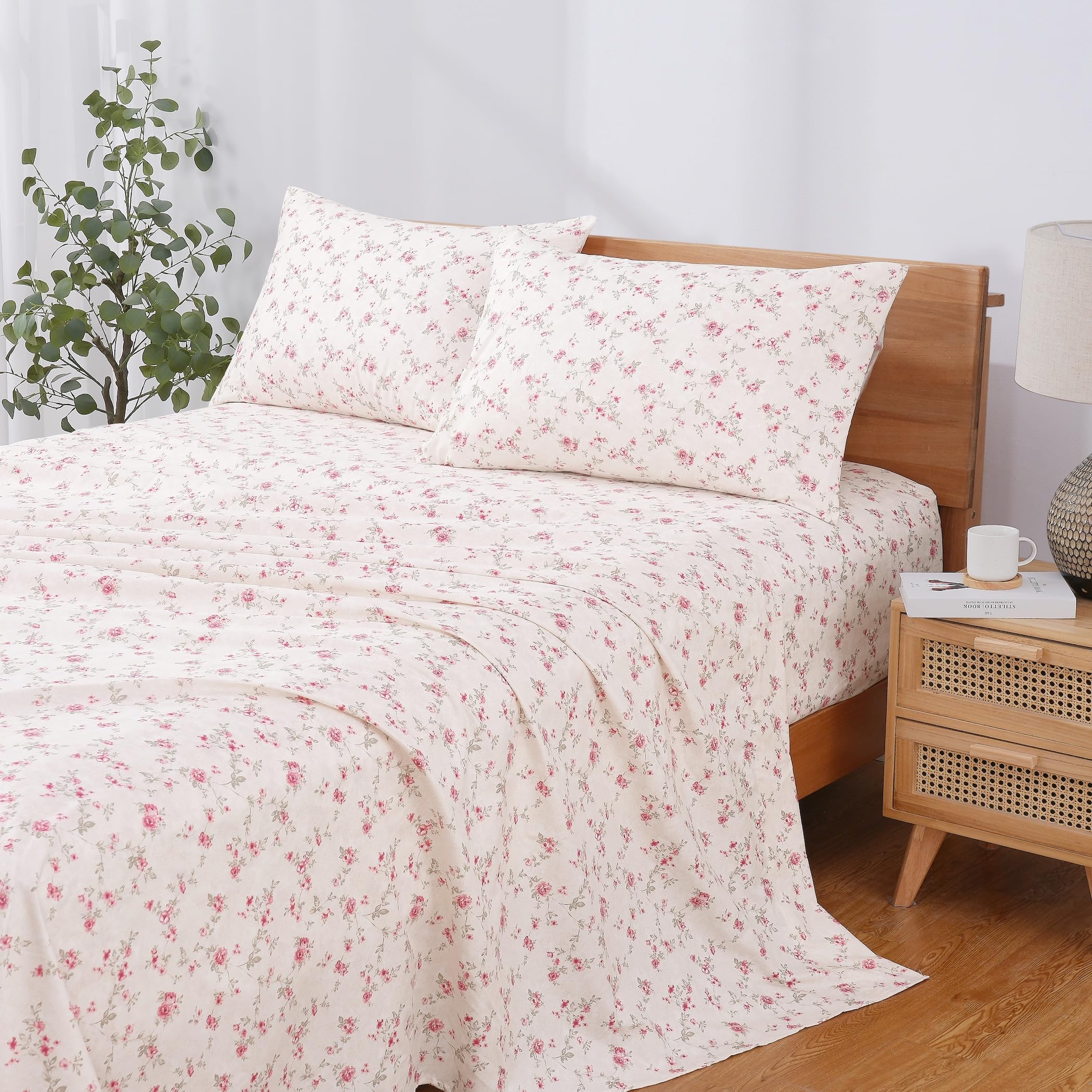 Modern Threads full-size bed sheets designed for standard Full mattresses with a secure fit.