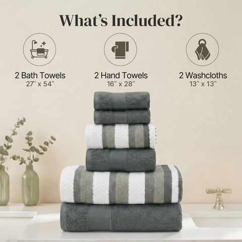 Modern Threads Pax hand towel solid delivers plush softness and fast moisture pickup.