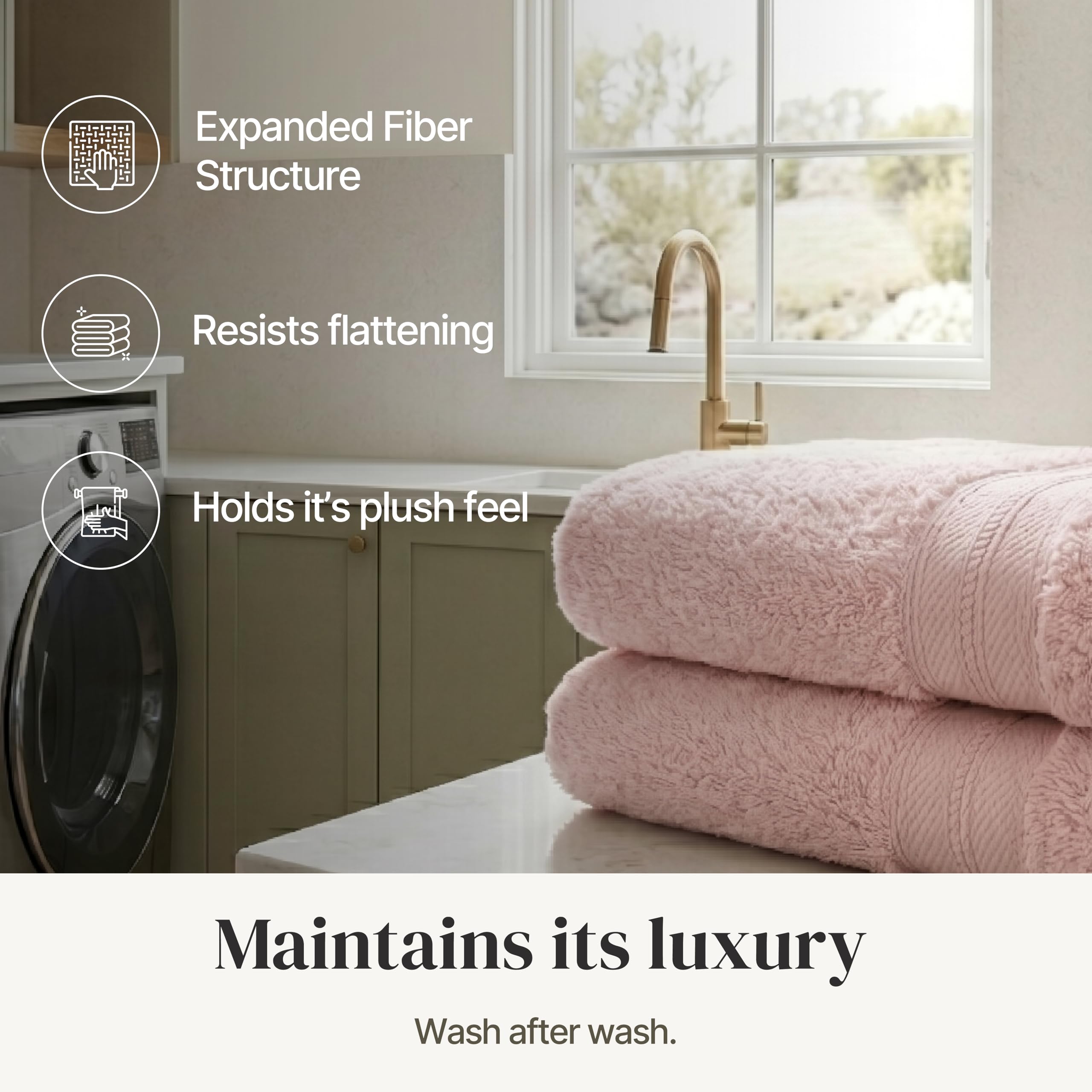 Modern Threads Spun Loft bathroom décor scene with hotel-grade styling.