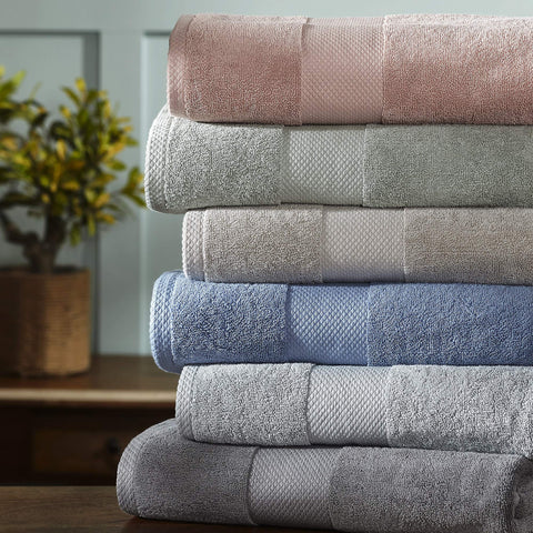 Modern Threads washcloth 13x13 charcoal for gentle cleansing.
