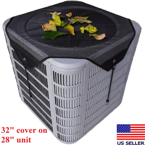 MODERN WAVE black mesh cover blends with outdoor equipment.