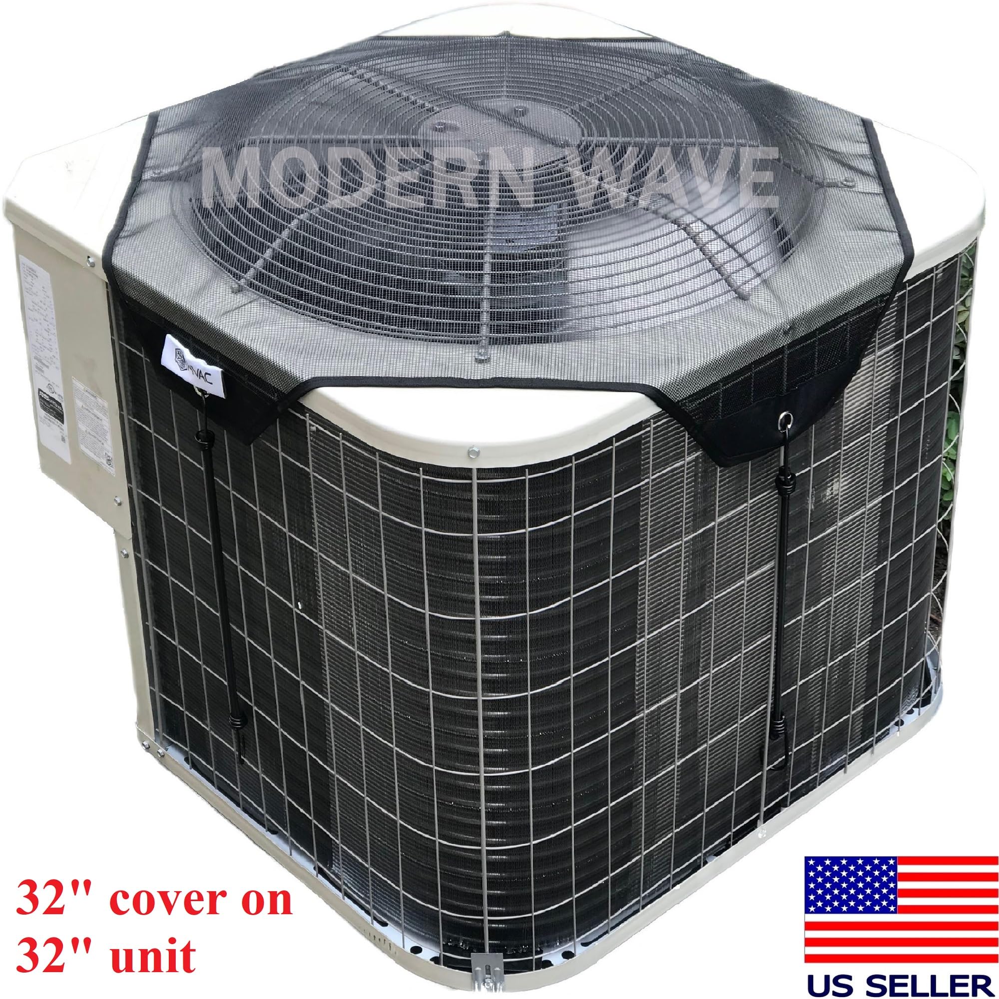 MODERN WAVE installed on outdoor unit demonstrates top protection.