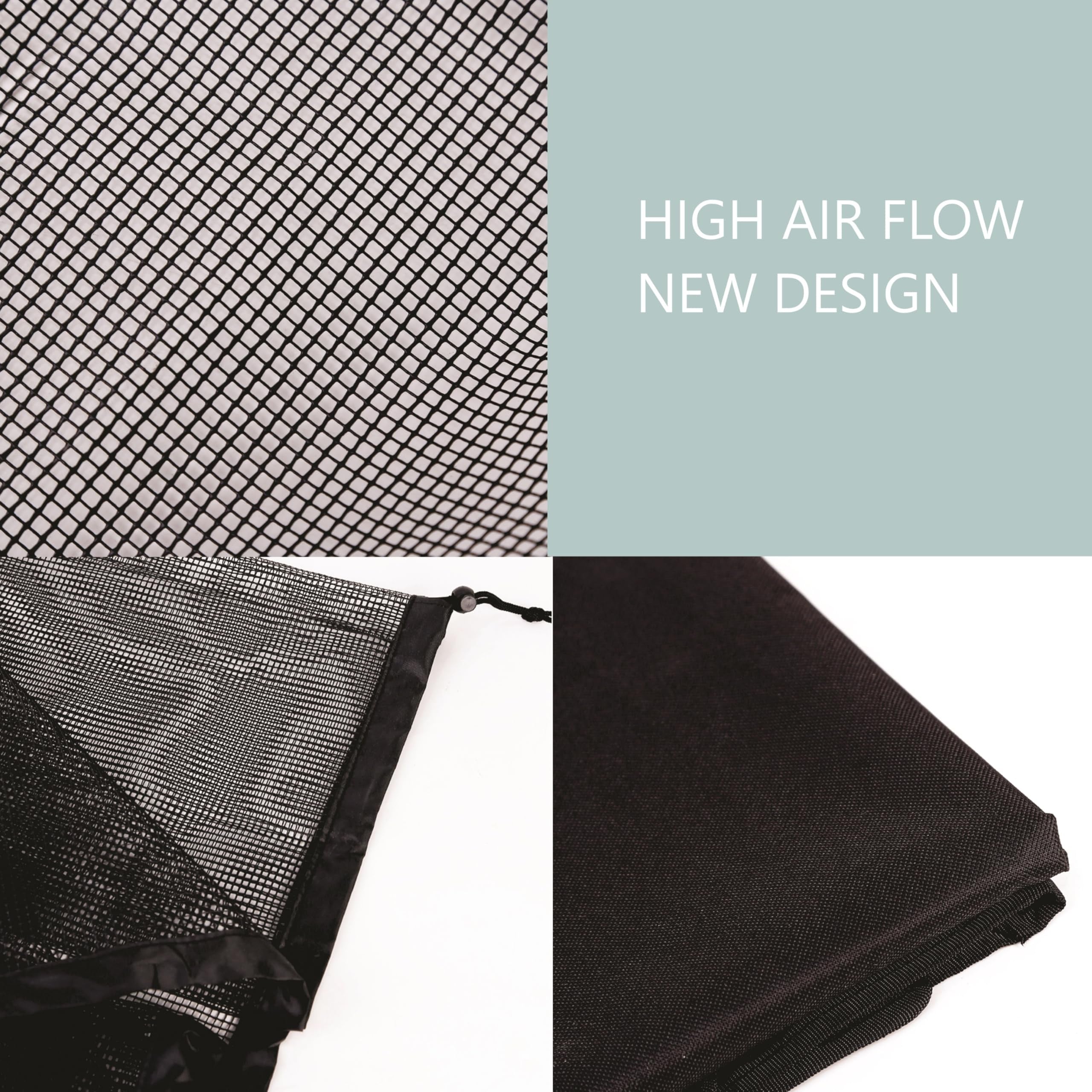 MODERN WAVE all-season weather-resistant exterior AC cover in use
