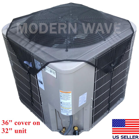 MODERN WAVE breathable mesh promotes ventilation for outdoor units.