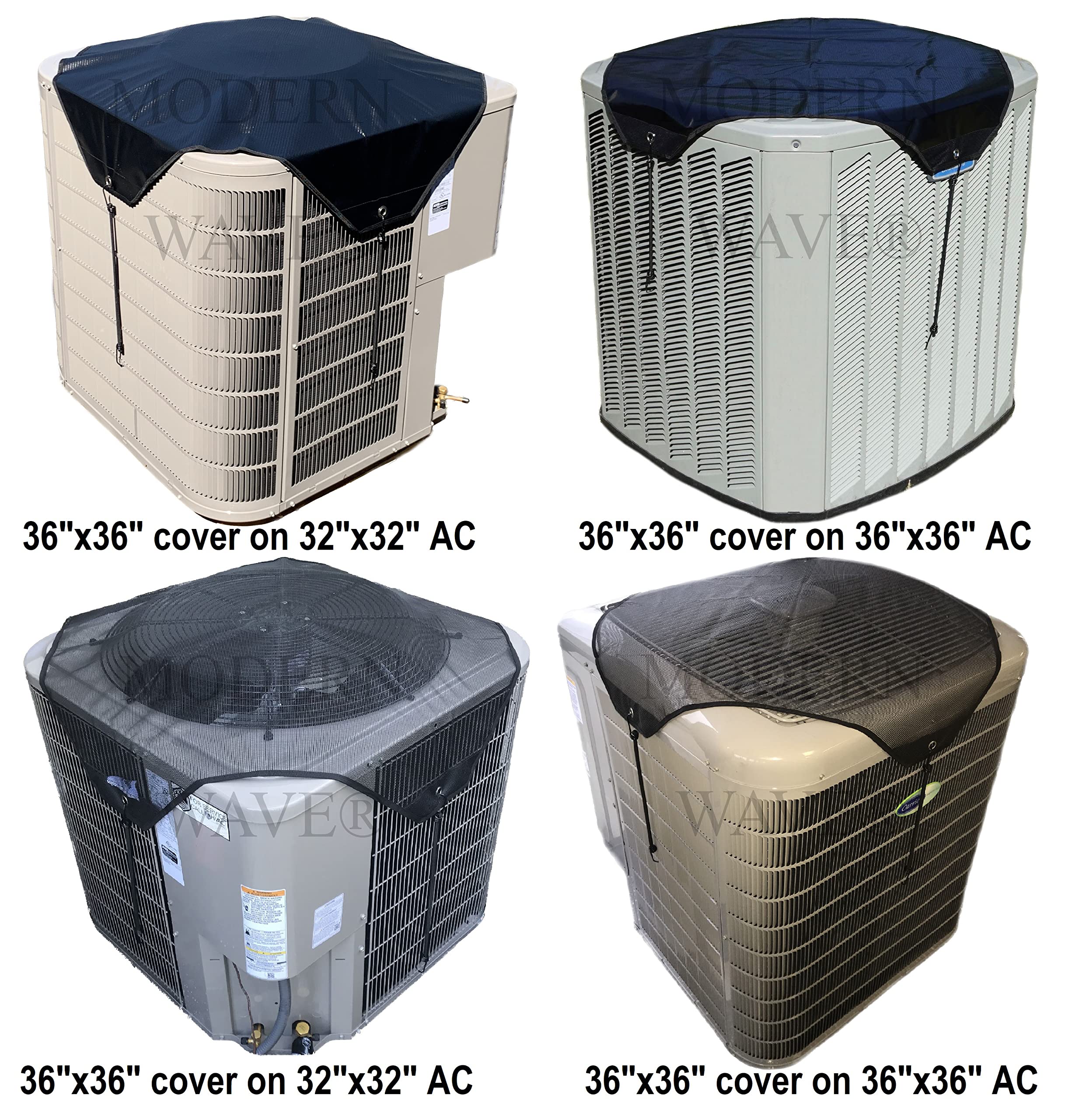 MODERN WAVE premium PVC tarpaulin 0.4 mm material provides strong winter protection