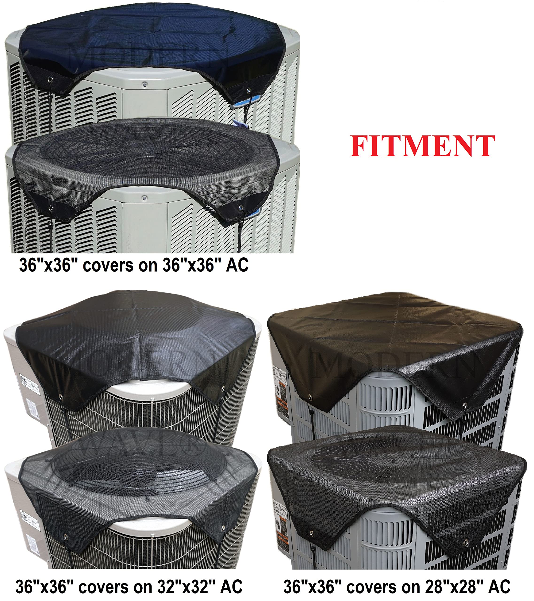 MODERN WAVE rustproof rivets shown for durable outdoor installation