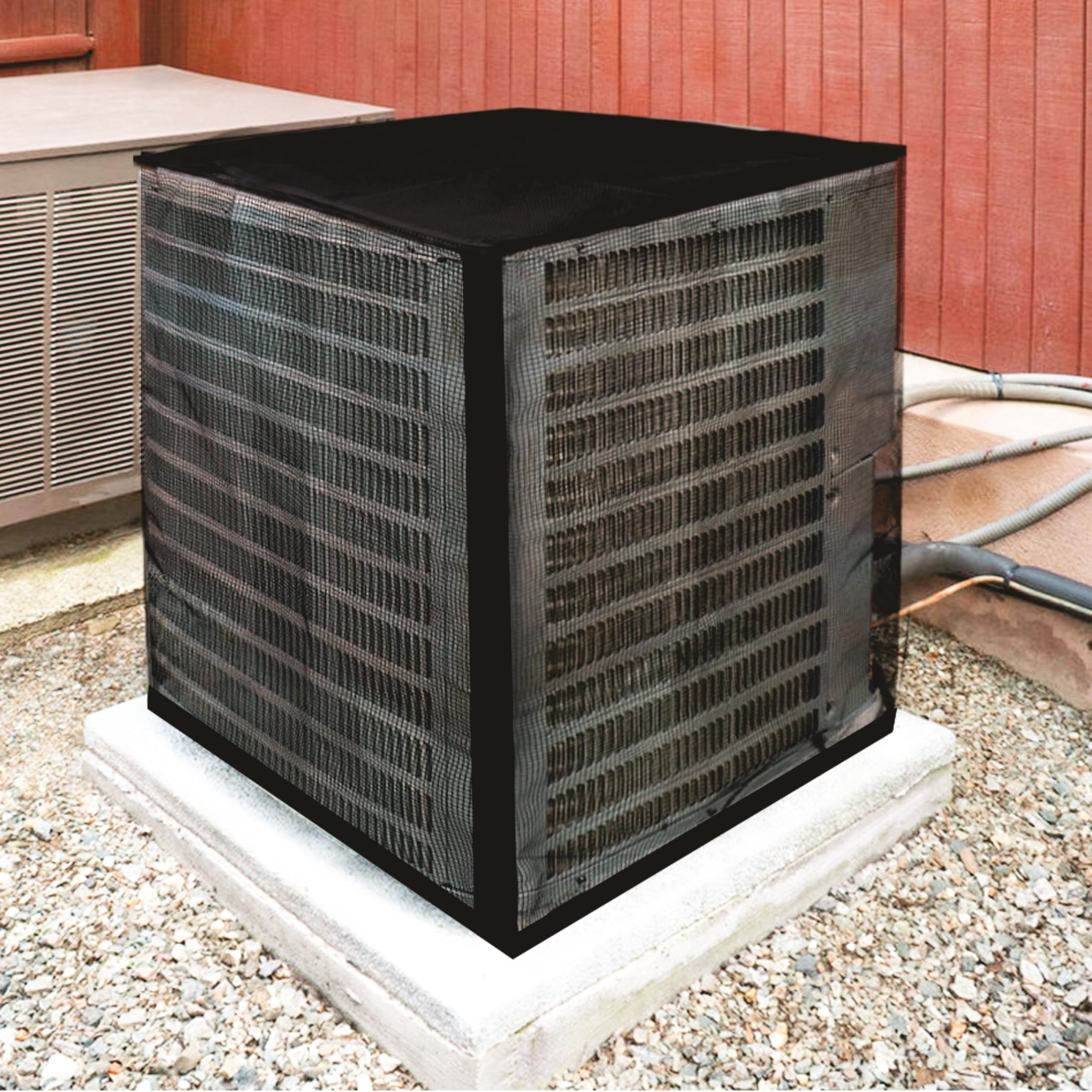 MODERN WAVE sleek outdoor cover enhancing unit aesthetics and protection