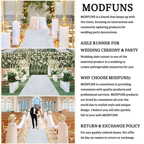 MODFUNS versatile indoor or outdoor use for ceremonies and events.