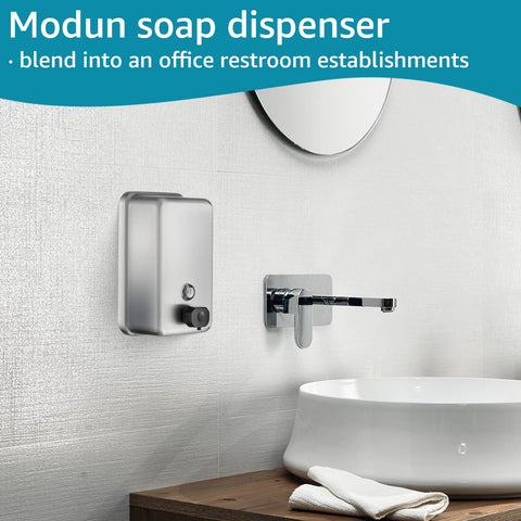Modunful dispenser designed for high traffic environments