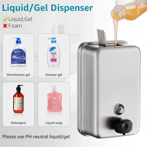 Modunful versatile dispenser suitable for kitchens and restrooms