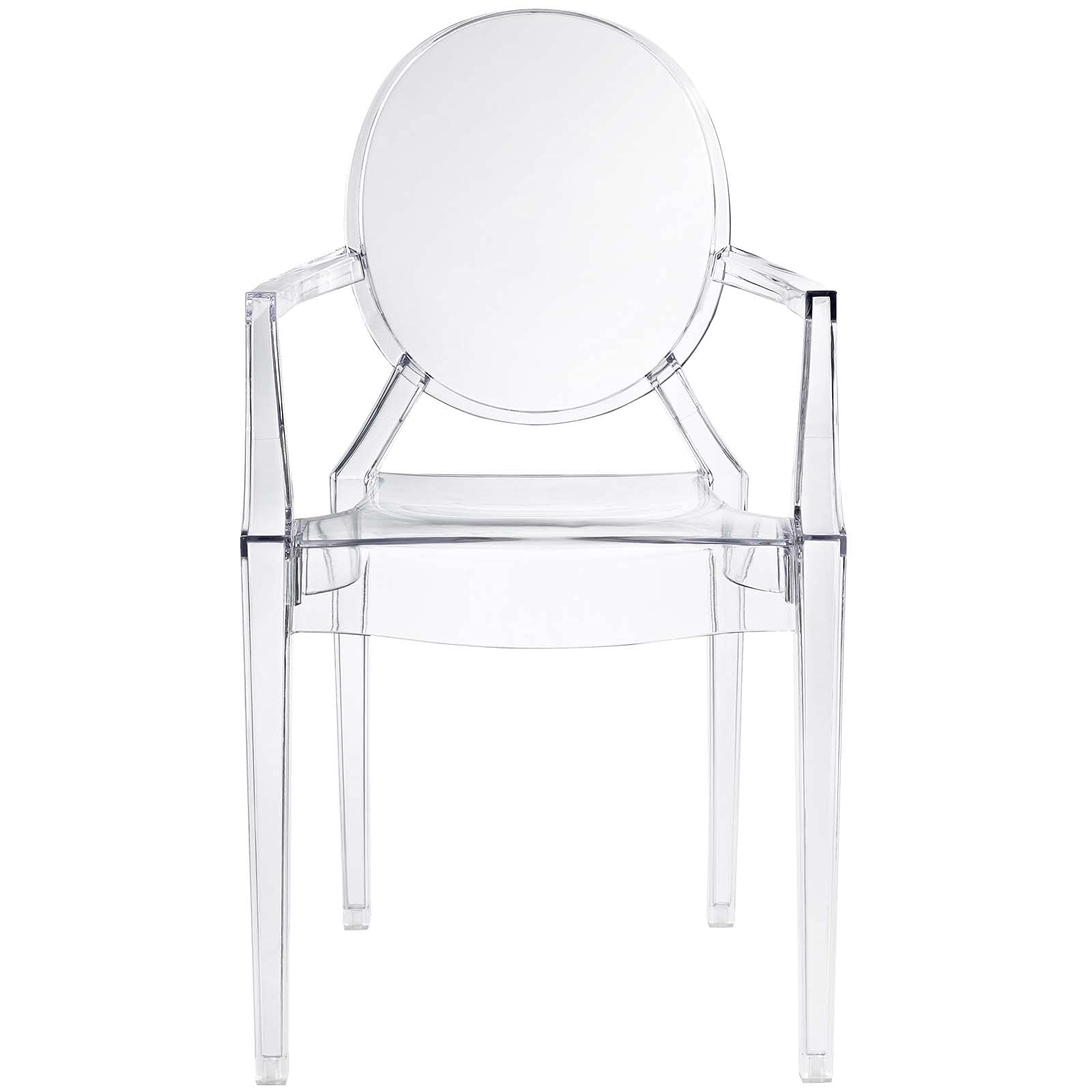 Modway Casper dining chair with non-marking feet for indoor/outdoor use.