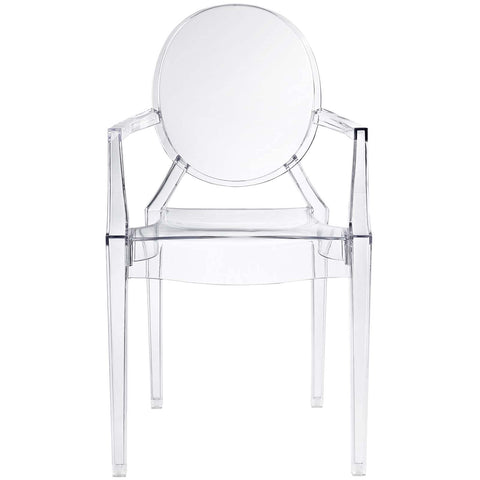 Modway Casper dining chair with non-marking feet for indoor/outdoor use.