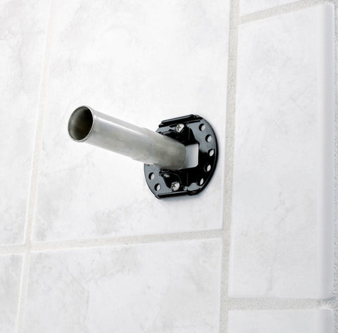 Moen CSR2160CH supports standard curtains and heavy fabrics