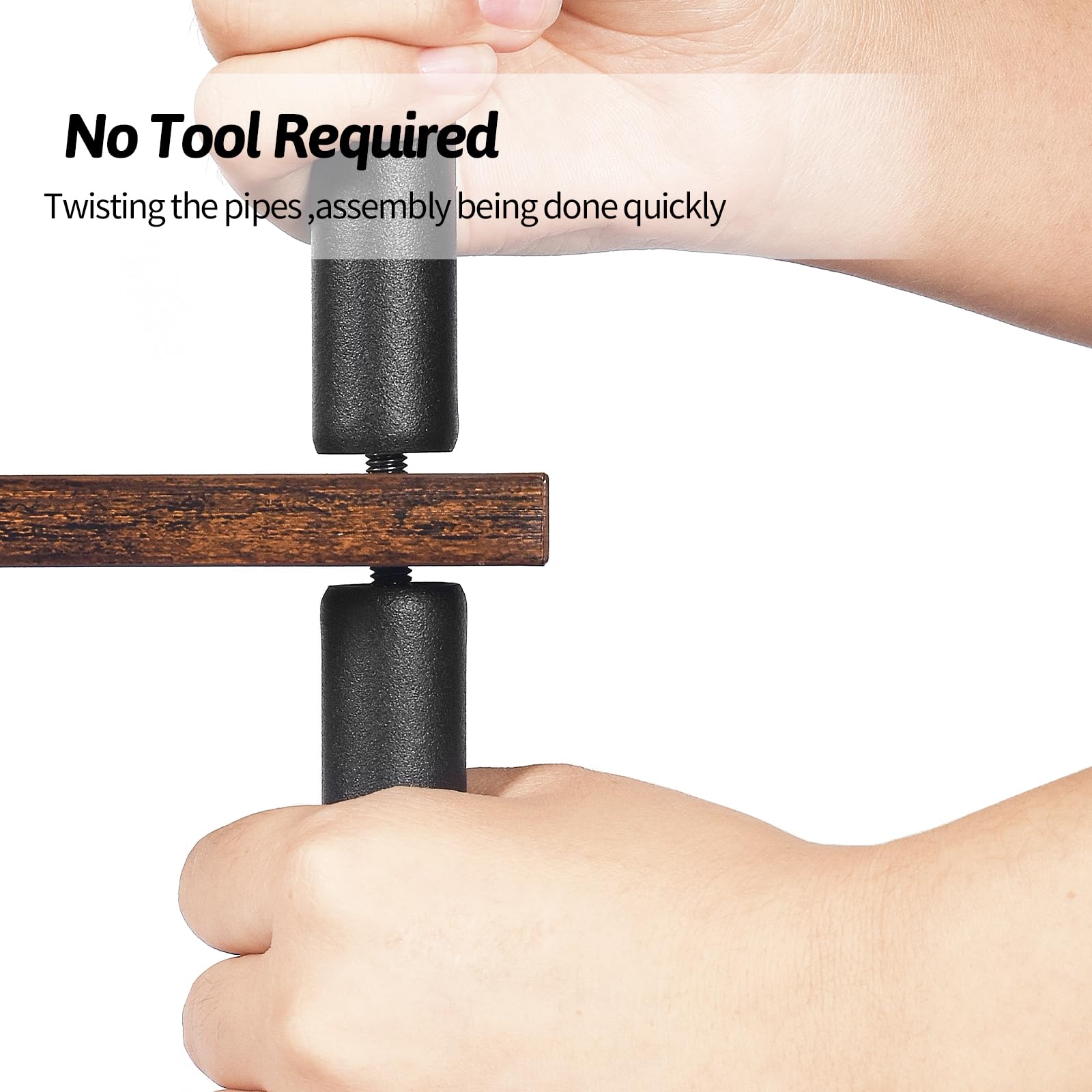 MOFAIN easy tool-free assembly makes setup quick and simple