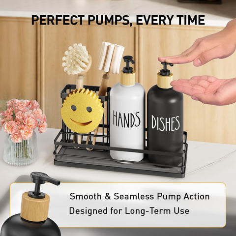Moforoco smiley sponge holder organizes scrubbers for a tidy sink