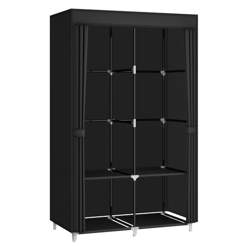 MOGELAFOO wardrobe compact-size setup keeps clothing organized in tight spaces.