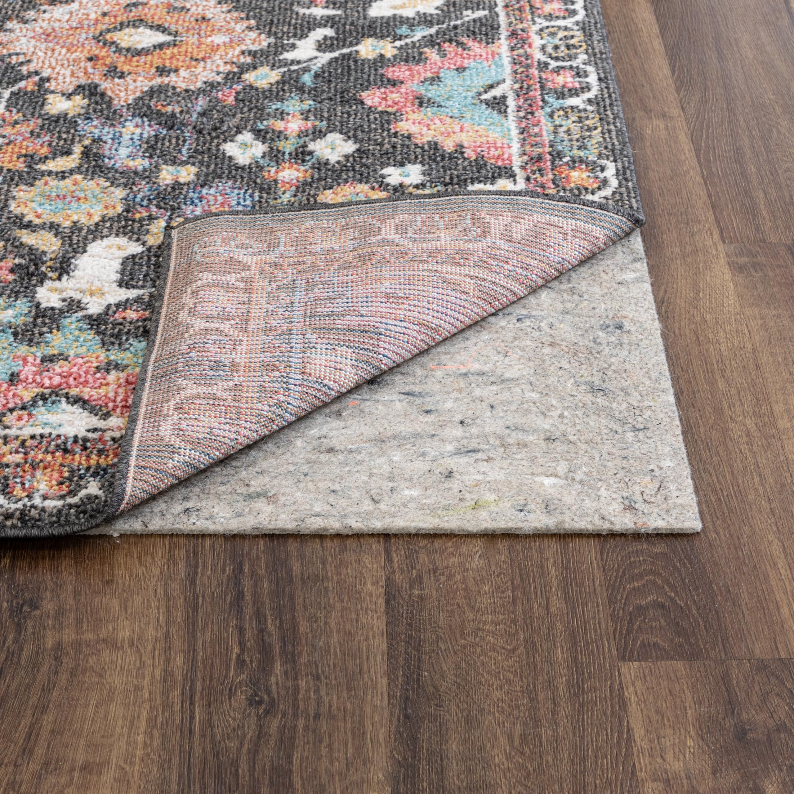 Mohawk Home trim-to-fit feature for perfect sizing.