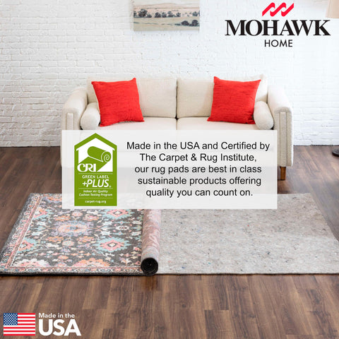 Mohawk Home felt rug pad easy to cut to fit your rug.