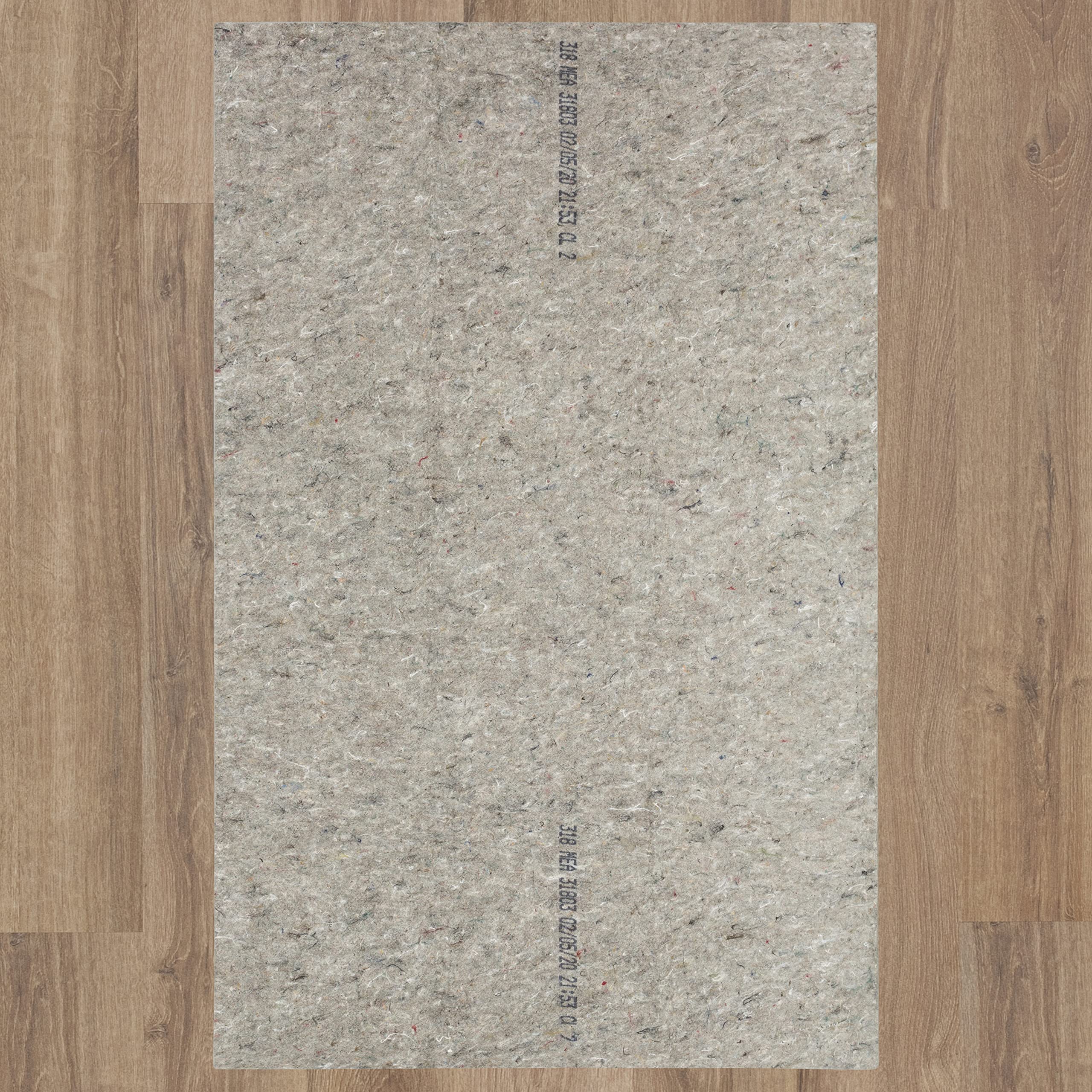 Mohawk Home easy-trim rug pad fits any rug size with scissors.
