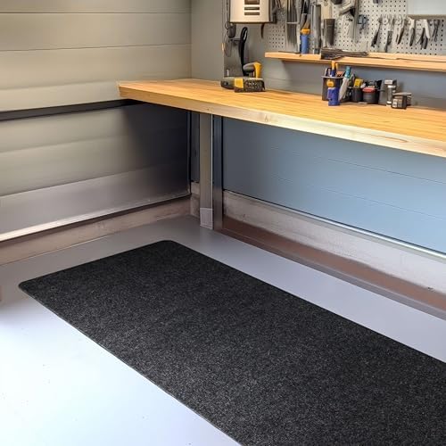 Mohawk Home Utility Runner with non-slip backing prevents movement on wet floors.
