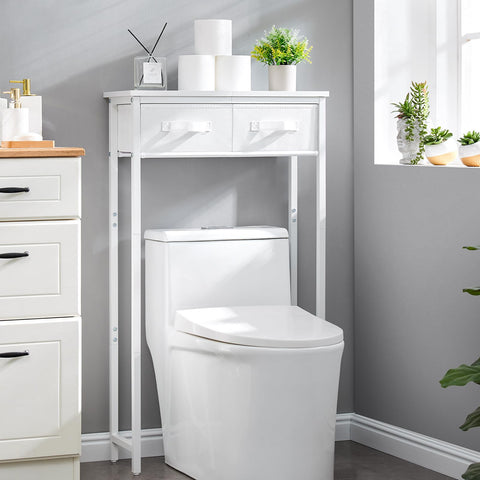 MOHOPE fabric drawer close-up displays concealed storage for towels and toiletries
