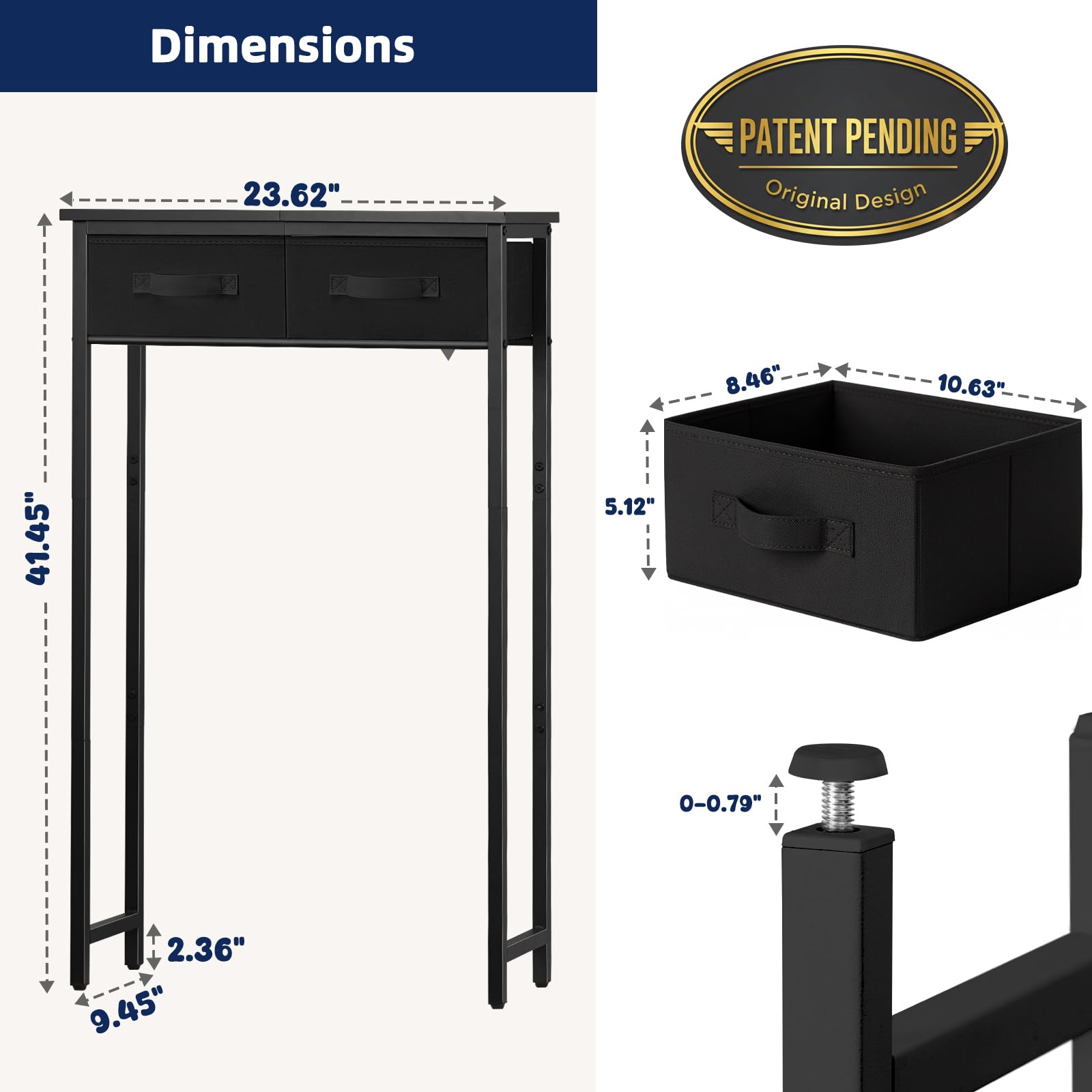 MOHOPE top panel multipurpose surface for decor or daily items.