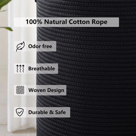 MOJOSCEND 60L capacity ideal for blankets, toys, and laundry storage