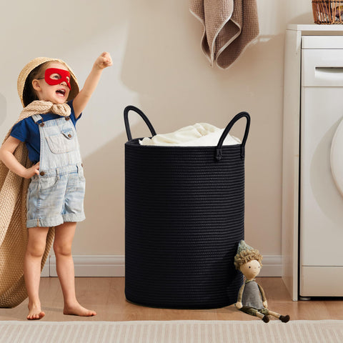 MOJOSCEND durable machine-washable cotton rope for easy cleaning