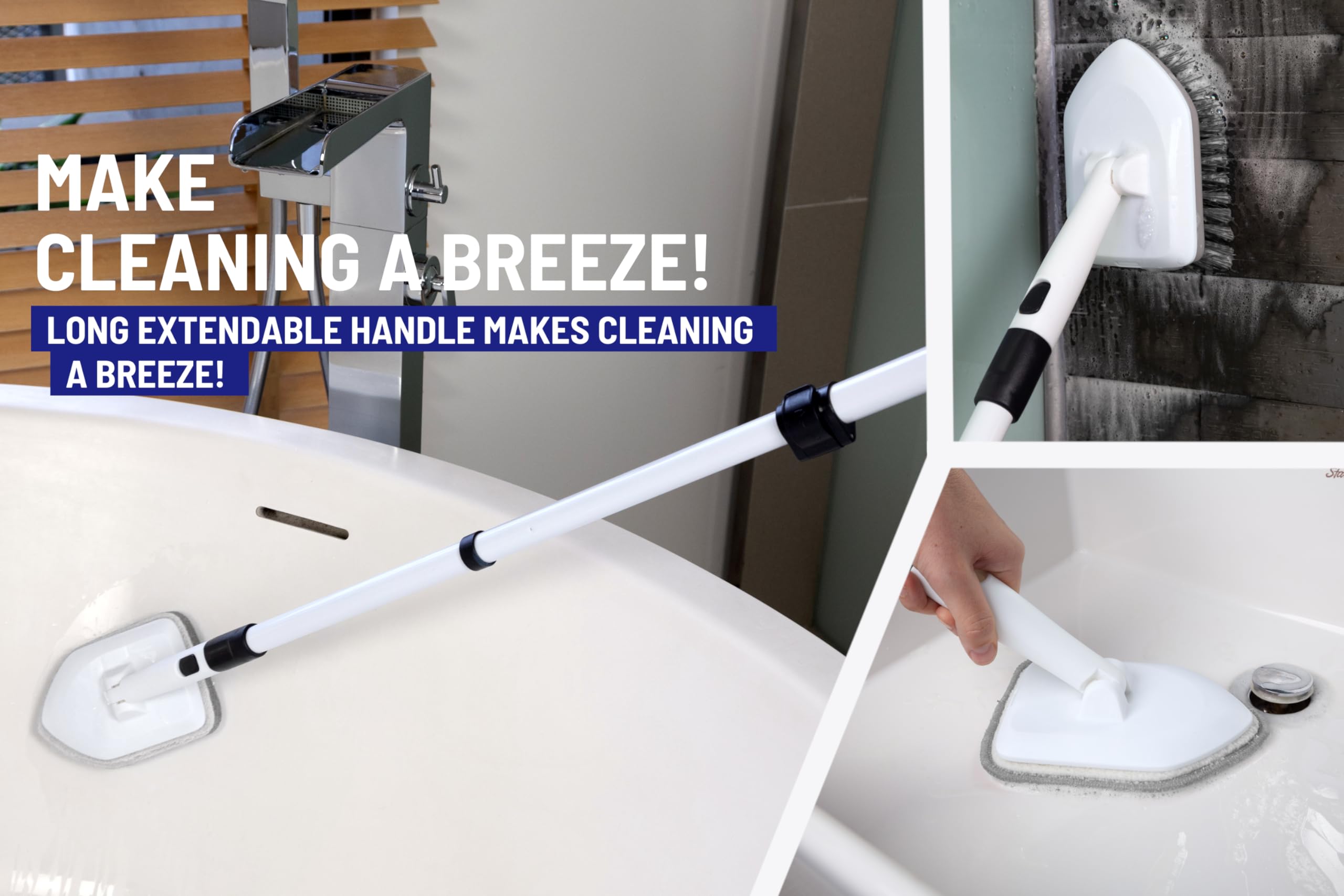 Moku Home replaceable heads rinse clean after use.