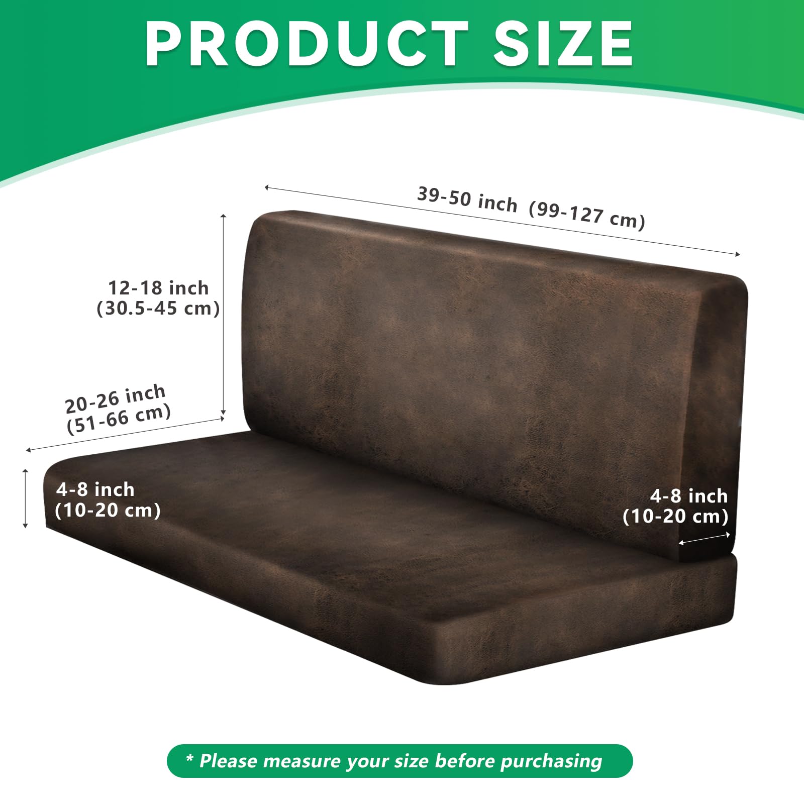 Molasofa bench closeup fabric texture conveys breathable comfort and smooth appearance