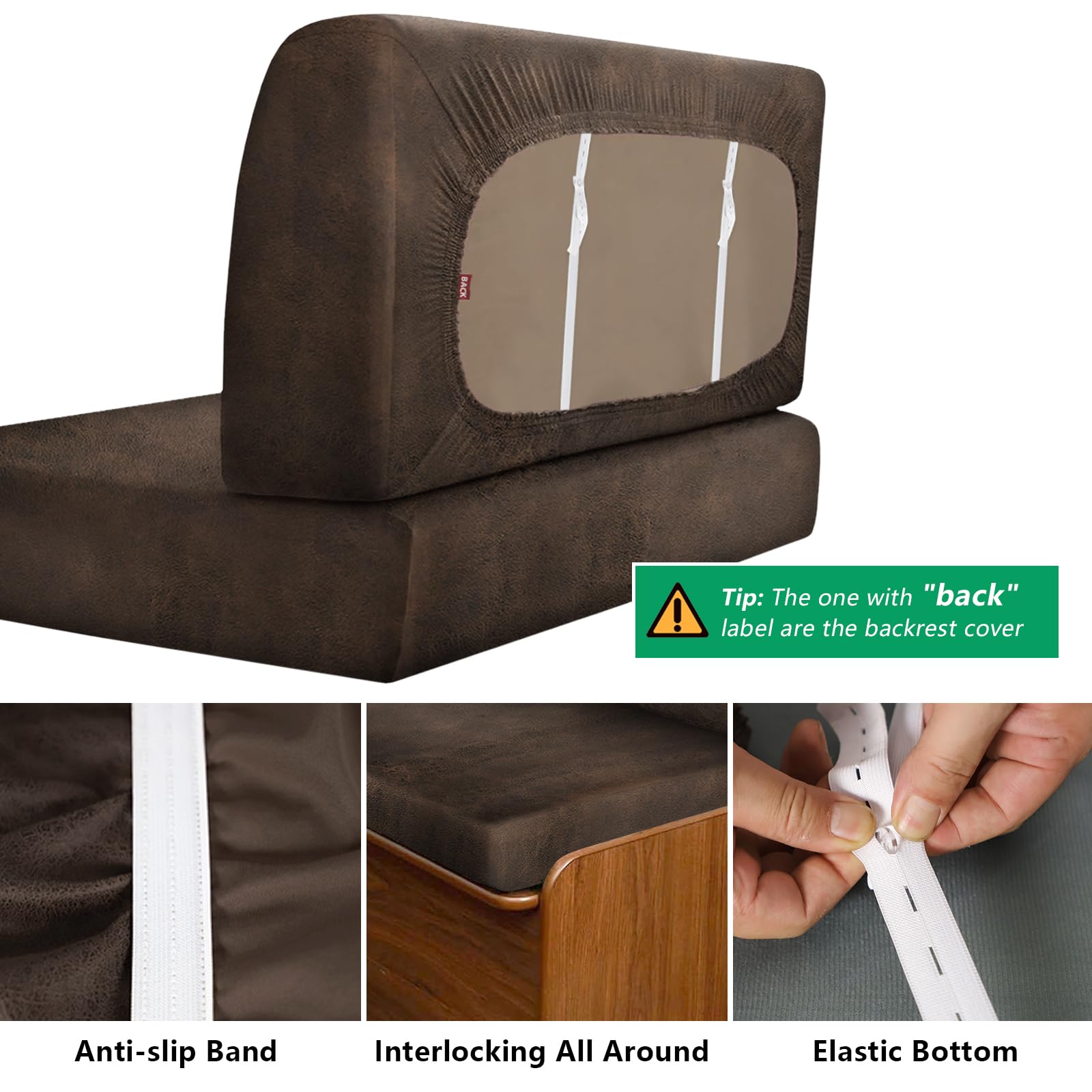 Molasofa stretch-fit cover helps prevent slips during bumpy road trips